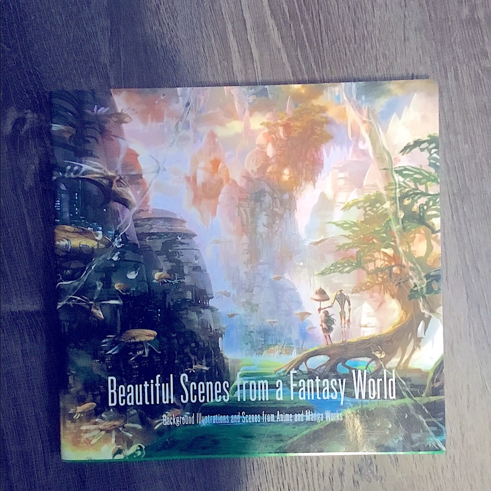 Beautiful Scenes from a Fantasy World book, manga and anime illustrations